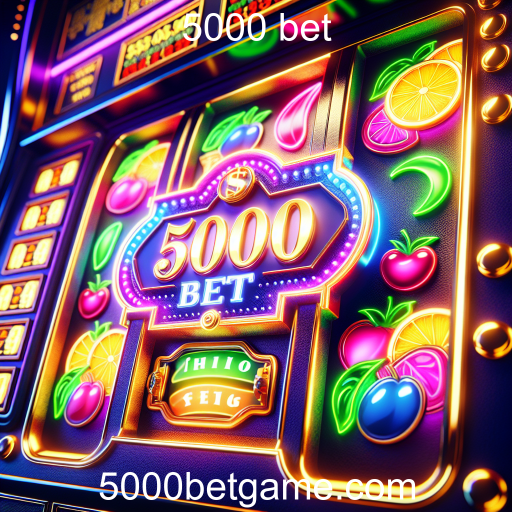 A Ascensão dos Caça-níqueis no 5000 Bet: Diversão e Perspectivas de Ganho